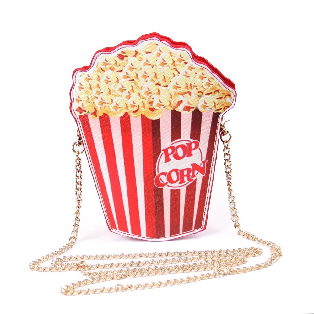 8198 Girls Cupcake Popcorn Egg Fruits Milk Box PU Crossbody Handbag Small